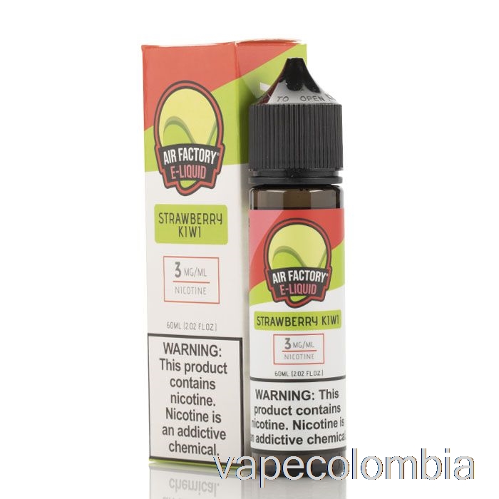 Vape Desechable Fresa Kiwi - Air Factory - 60ml 0mg